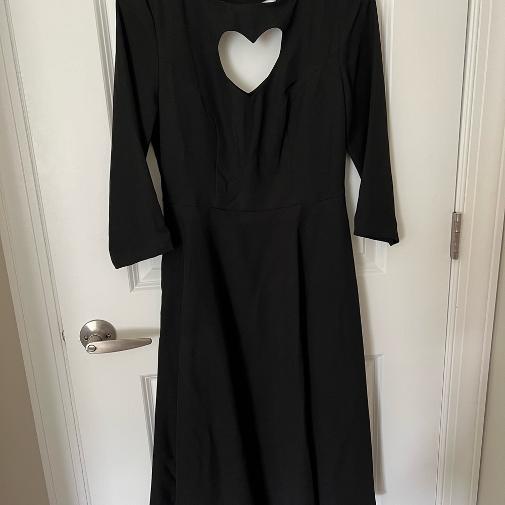 Royal Monk Heart Cutout Dress - Picture 4 of 5